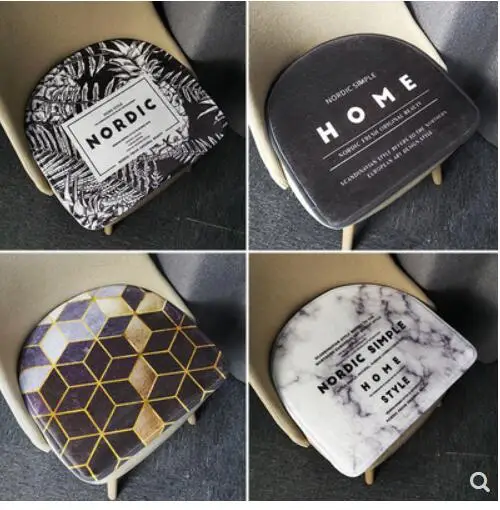 

Северный стул подушки домашний стул для столовой подушки твердый деревянный стул подушки non-slip замша Подушка на стул