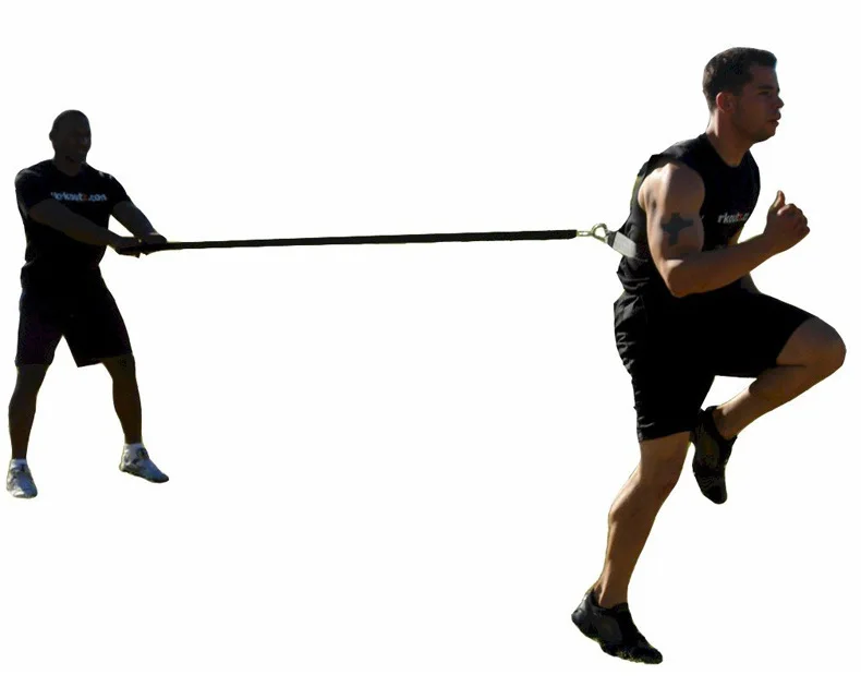 Фитнес Бег тренировка скоростные сани плечевой ремень Набор для атлетических