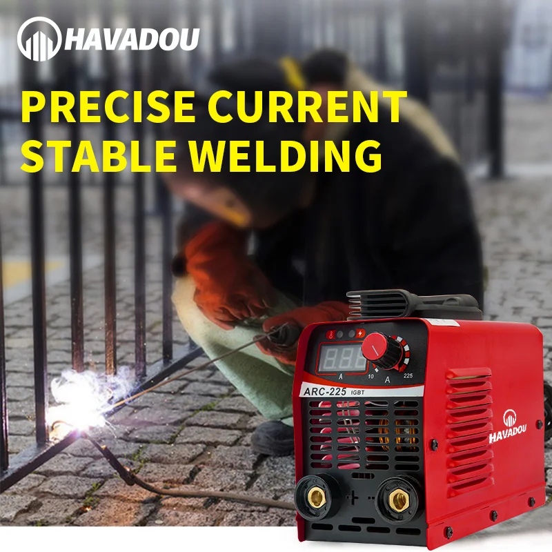 

Potrtable DC Inverter Welding Machine 220V IGBT MMA Welder 225 Amp for ARC Welding Working Electric Working Power Tools