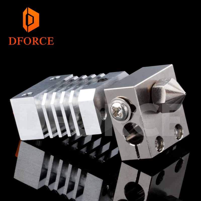 Латунный Hotend DFORCE CR10 высокотемпературный 12 В для/фотографий PETG PEEK PEI ABS углеродное