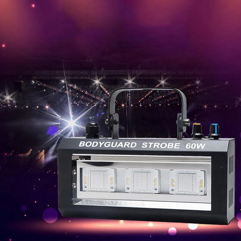 40 Вт Rgb Вспышка Рождественский проектор стробоскоп светильник лампа Звуковое
