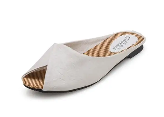 Женские шлепанцы летние пляжные женские офисные сандалии на плоской подошве