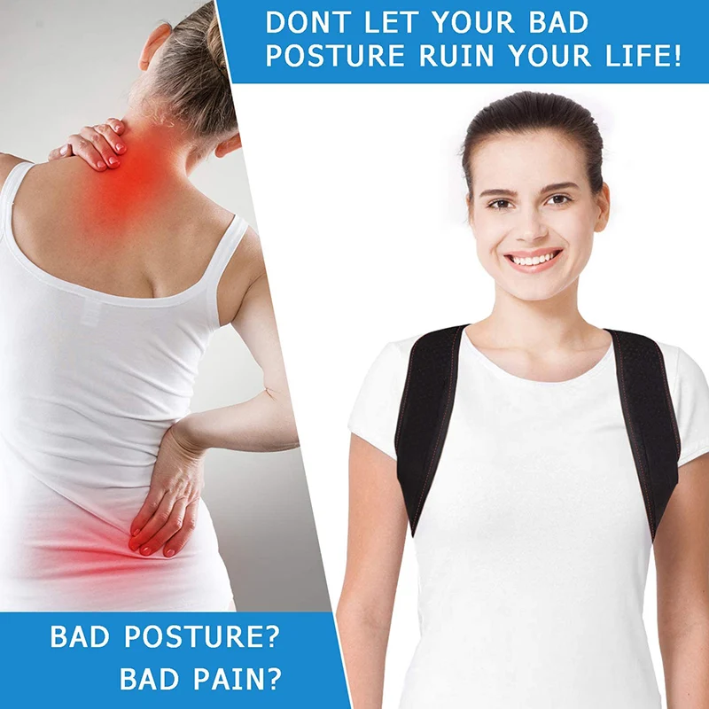 Унисекс Корректор осанки здоровья многослойное украшение на шею в позвоночника