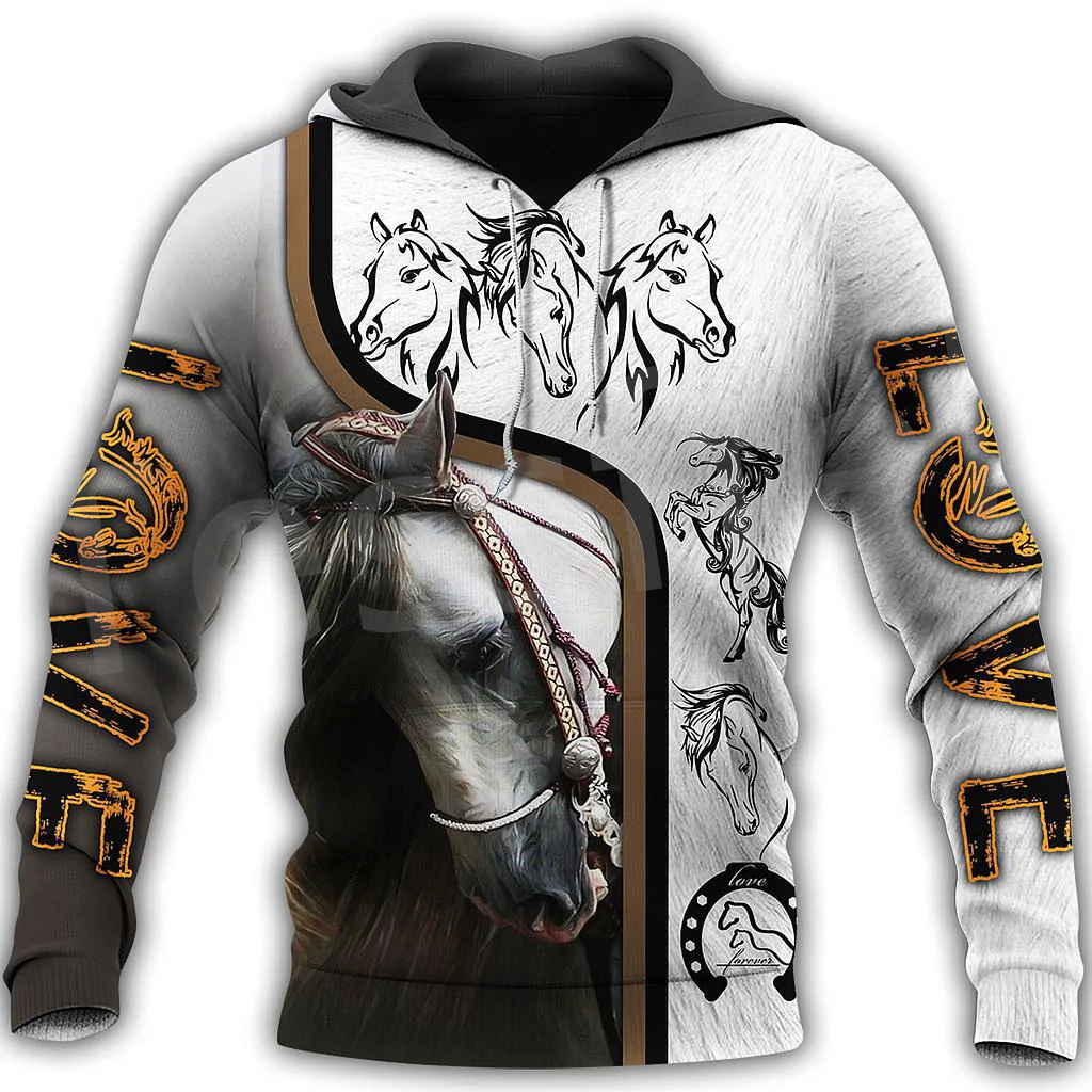 

Tessffel NewFashion Newest Horse Animal Camo Tattoo Harajuku Pullover 3DPrint Men/Women Tracksuit Unisex Casual Funny Hoodies A8