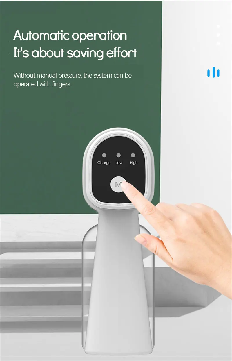 Беспроводной пульверизатор для дезинфекции ручной распылитель с нанопаром и