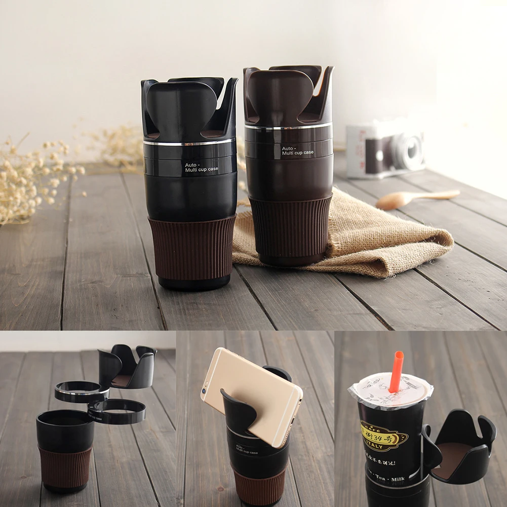 

Car Drink Holder Car Cup Holder Car Bottle Drinks Holders Coins Keys Organizer Box Stowing Tidying Case Beverage Bottle Stand