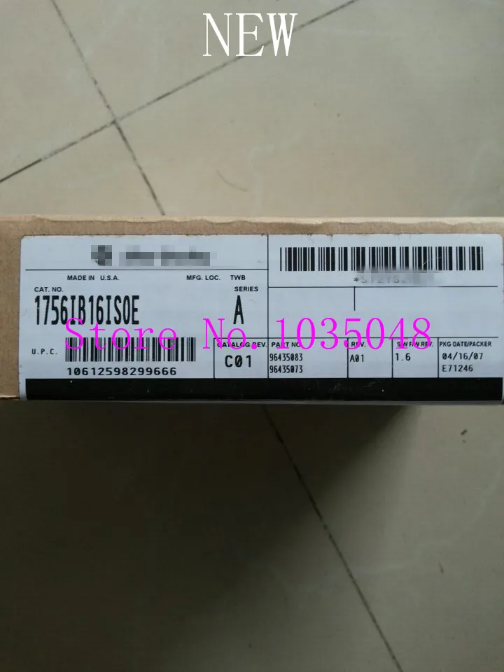 

1PC 1756-IB16ISOE 1756-IB16ISOE A New and Original Priority use of DHL delivery