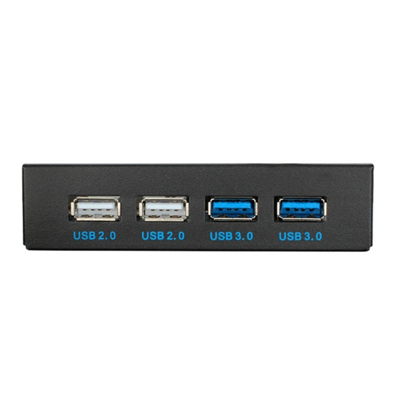 Передняя панель для компьютера 9-контактный/19-контактный разъем USB 3 0 2 Hub Fast FDD |
