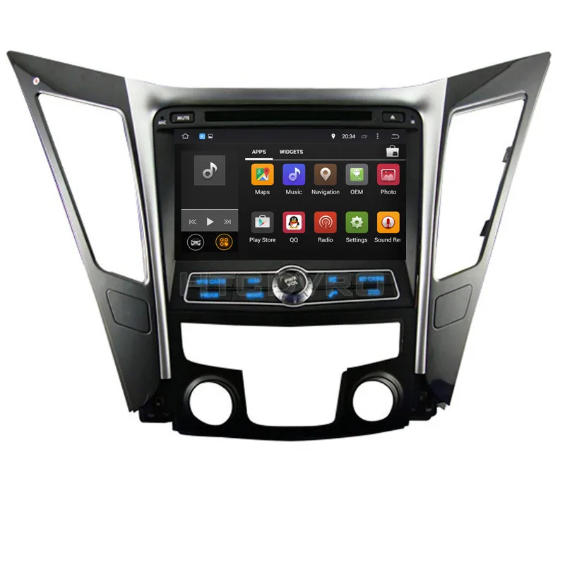 Автомобильный DVD плеер YMODVHT 8 дюймов 4G ядер Android 9 0 7 1 для Hyundai Sonata I40 I45 I50 YF 2011