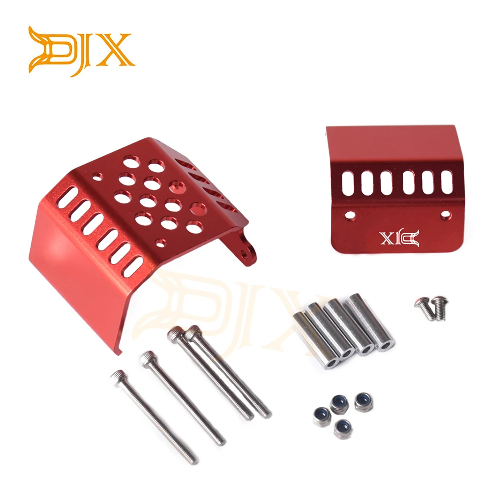 DJX CNC алюминиевый сплав и задний дифференциальный протектор ось
