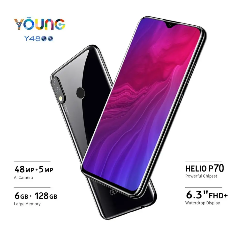 OUKITEL Y4800 смартфон на Android 128 восемь ядер экран 9 0 дюйма 6 ГБ + 3 ГБ|Смартфоны| |