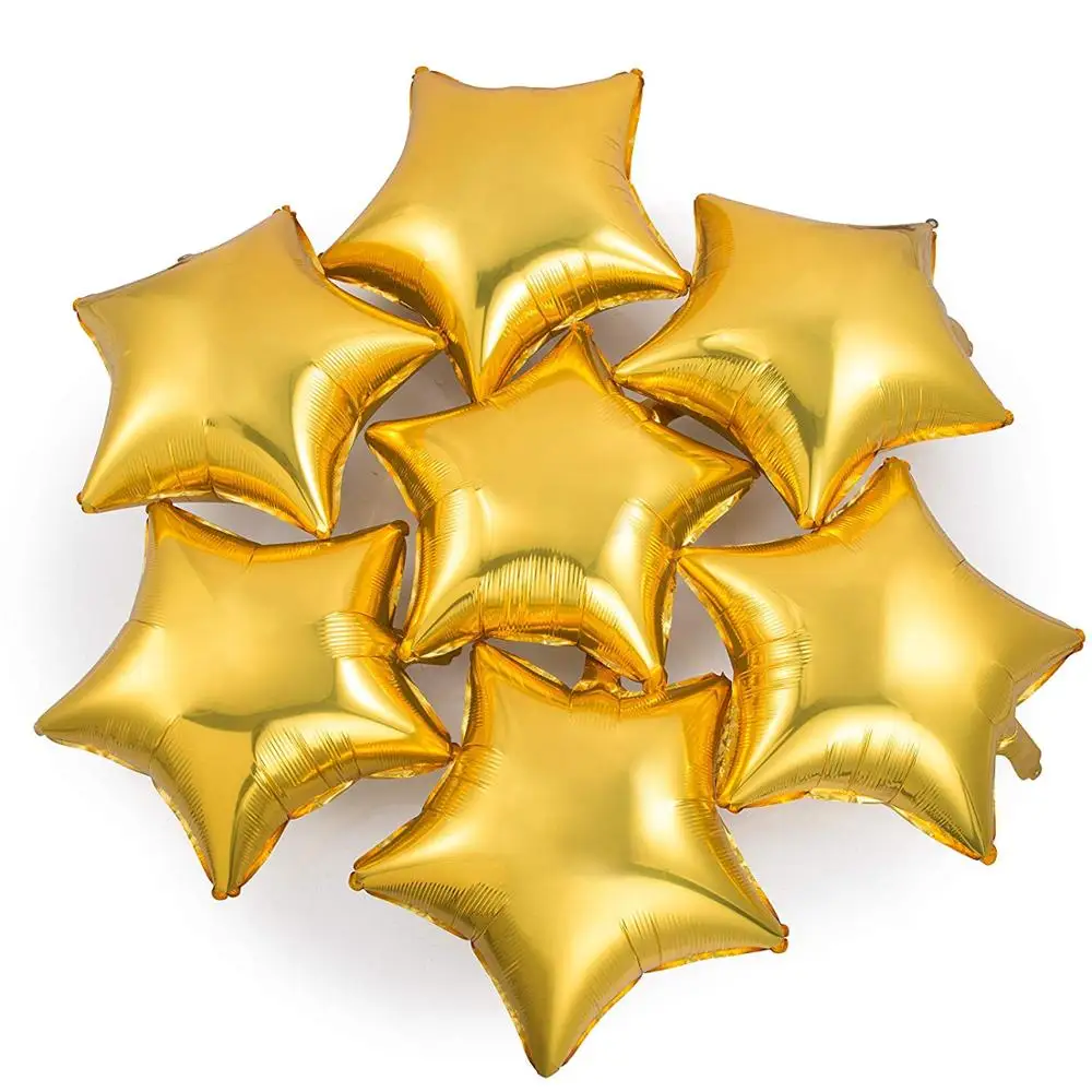 Шарики ко дню рождения высокого качества в форме звезды фольги Balloon18