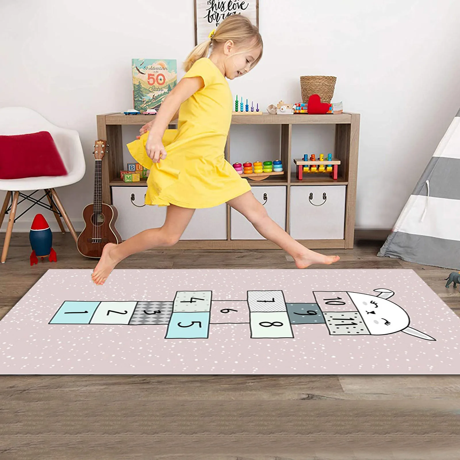 

Funny Baby Play Mat Jumping House Game Mat Children's Carpet in the living room playing Pad Kids Rug Games Toys Floor Mat