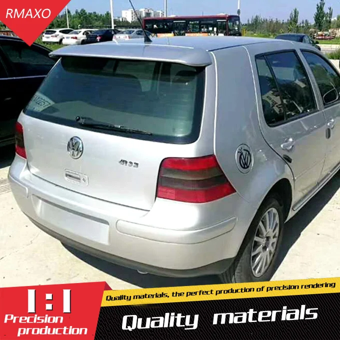 Спойлер для Golf 4 2006 2009 задний спойлер из АБС материала заднего крыла автомобиля