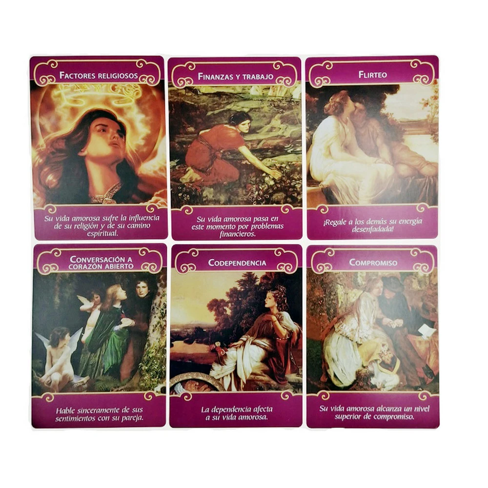 

Oracle Tarot Cards The Romance Angels Card Board Deck Games Palying Cards For Party Game