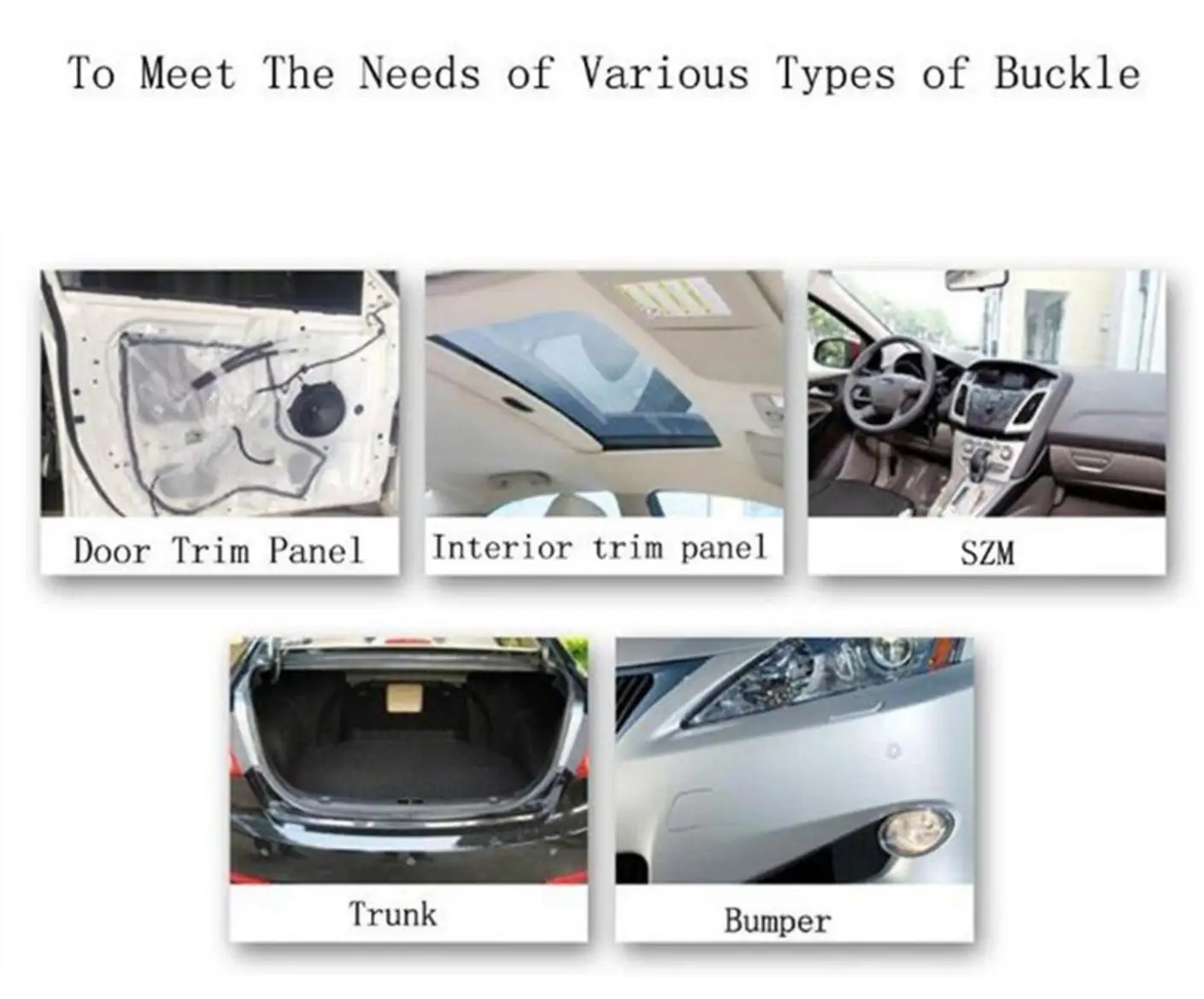 Панель для отделки автомобильной двери бамперы лебедки боковые зажимы daihatsu terios