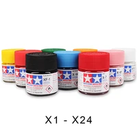 10ml tamiya water soluble acrylic paints x1 x24 gross colors for diy military tank ship plane soldier model gundam building tool