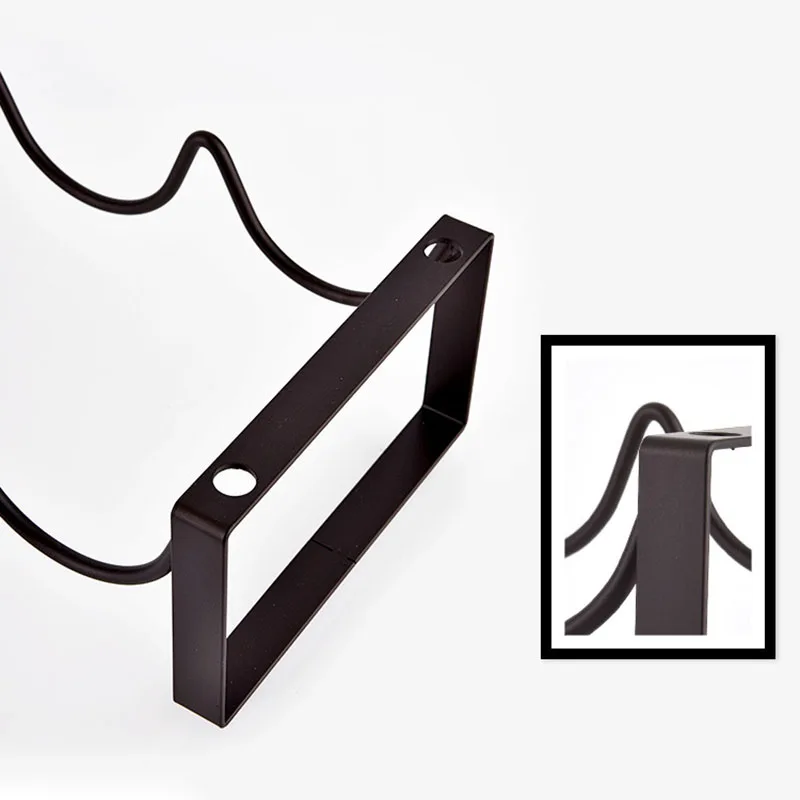 Стойка для красного вина европейский стиль кованое железо украшение ресторана