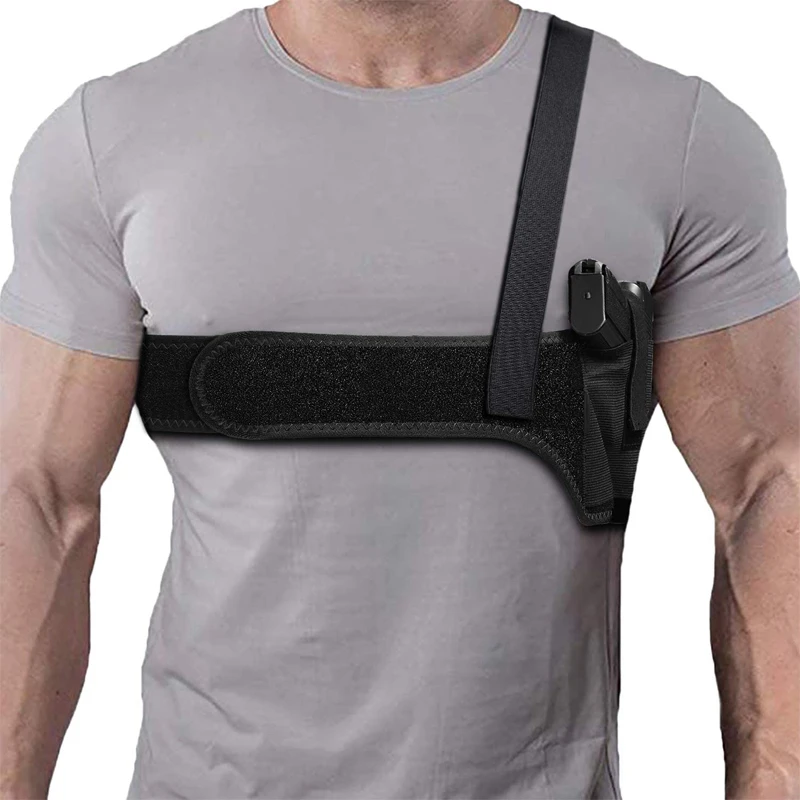 

Gun Holster Underarm Hidden Shoulder Holster Right Hand Pistol Holster Tactical Handgun Carry Pouch For Glock 17 19 Accessories