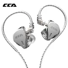 Проводные наушники-вкладыши CCA CS16 16BA, металлические Hi-Fi наушники с подавлением звука, для диджея, Спортивная гарнитура CCA CA16 C12 ZAX ASX BA8 ZSX T5