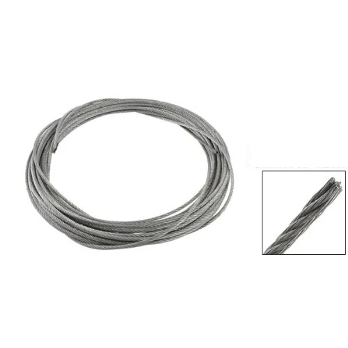 

m Diameter Flexible Stainless Steel Wire Rope Cable 12 Meter Length