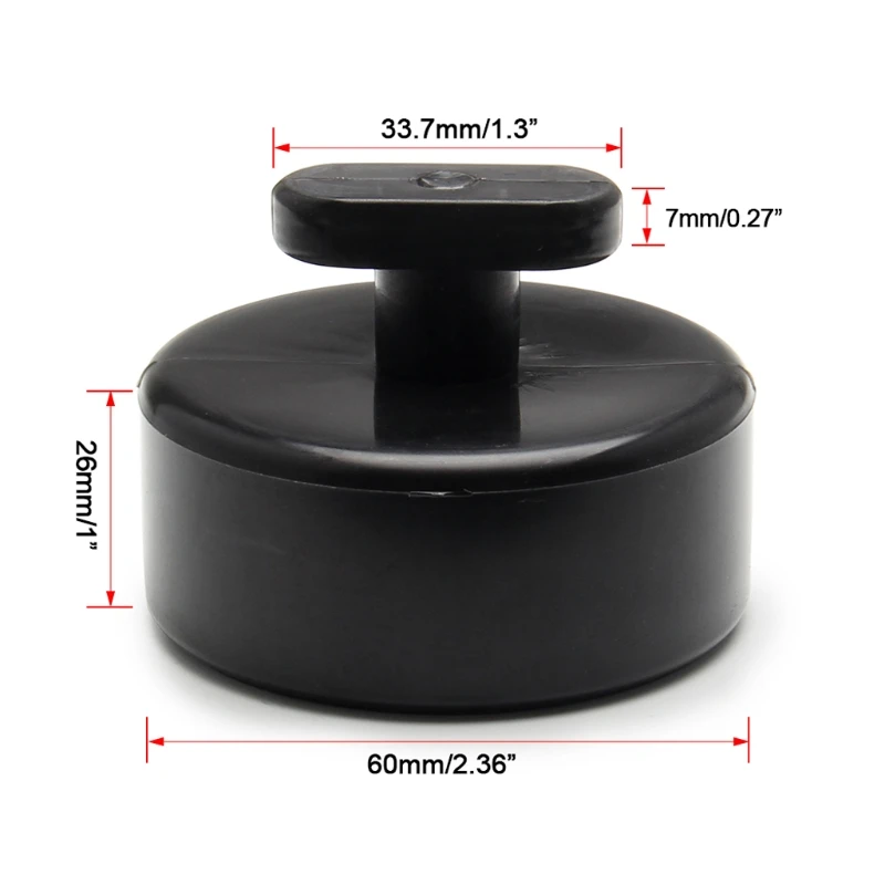 

4pcs Jacking Lift Pad Jack Pads Lift Pucks Jack Pucks For Chevrolet Corvette C5 C6 C7 GS,Sturdy Adapter Rubber Jack Puck