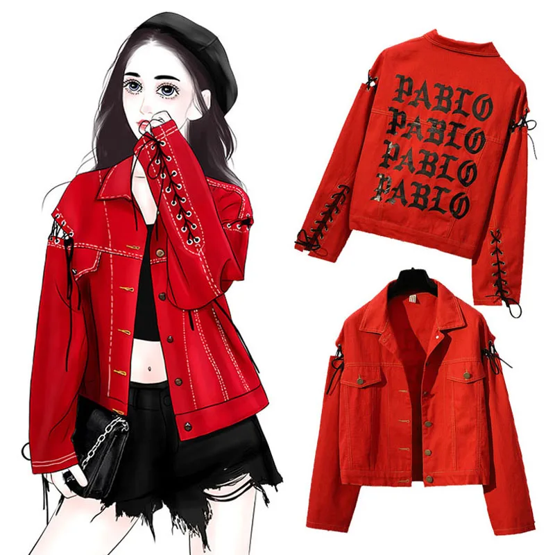 Куртка женская джинсовая в ковбойском стиле Повседневная Свободная верхняя