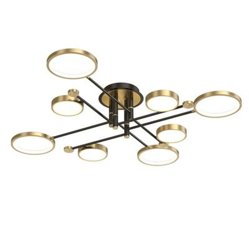 

Modern minimalist living room lamp light luxury art Nordic restaurant chandelier