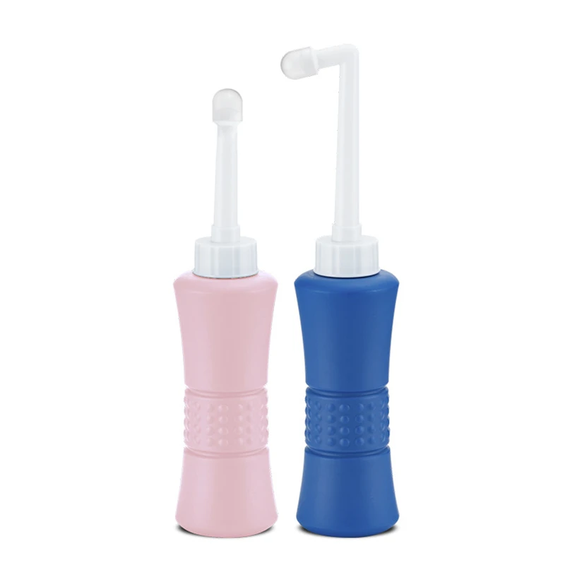 

1PC 500ml Bidet Sprayer Portable Long Nozzle Accurate Baby Large Capacity Toilet Travel Personal Cleaner Handheld Washing
