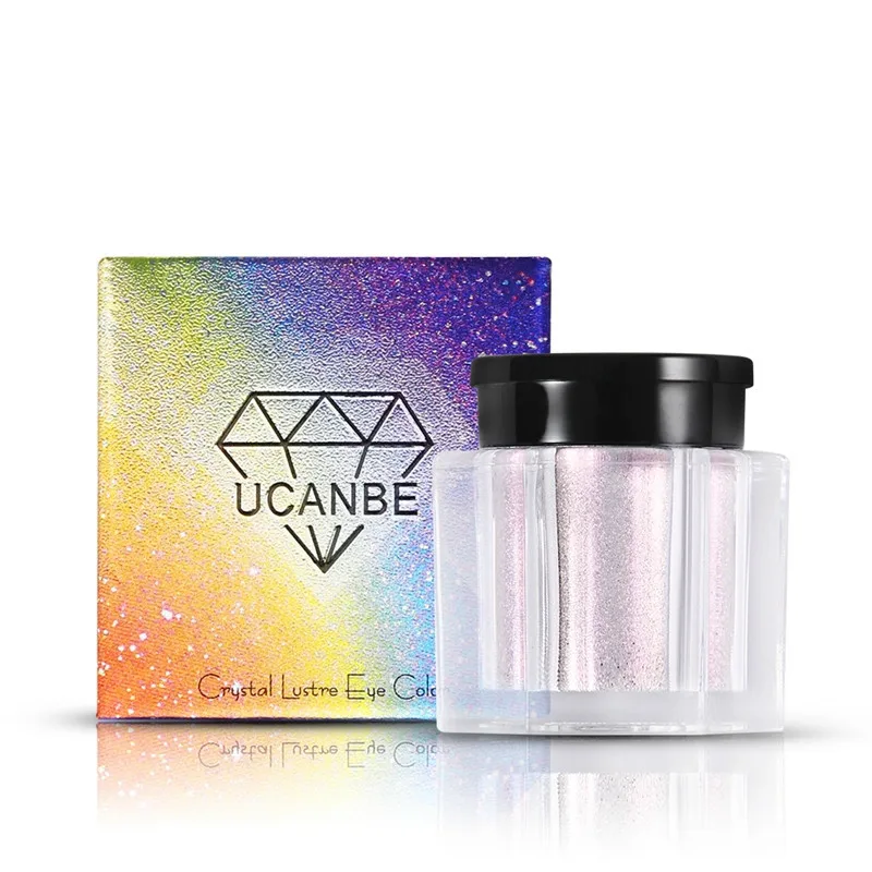 Новинка блестящие Свободные Тени для век пудра макияж пигмент водонепроницаемые