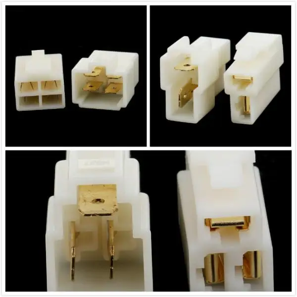30 Kits Car Male Female 2 3 4 Way Pin 6.3mm Locking Connectors Plug & Socket | Автомобили и мотоциклы