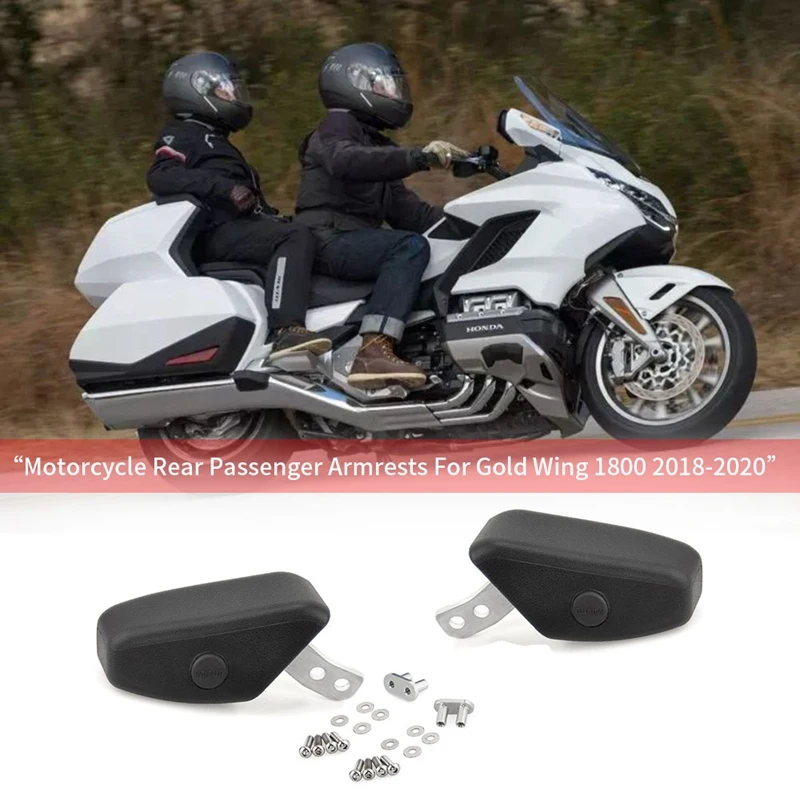 

Мотоцикл задний подлокотники пассажирского сиденья левый и правый Подходит для HONDA Gold Wing 1800 GL1800 F6C Goldwing GL-1800 2018 2019 2020
