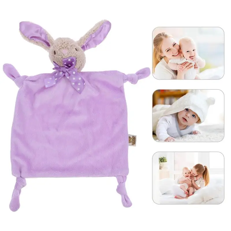 

1pc Baby Plush Towel Comfort Chew Towel Infant Comfort Toy Playing Doll