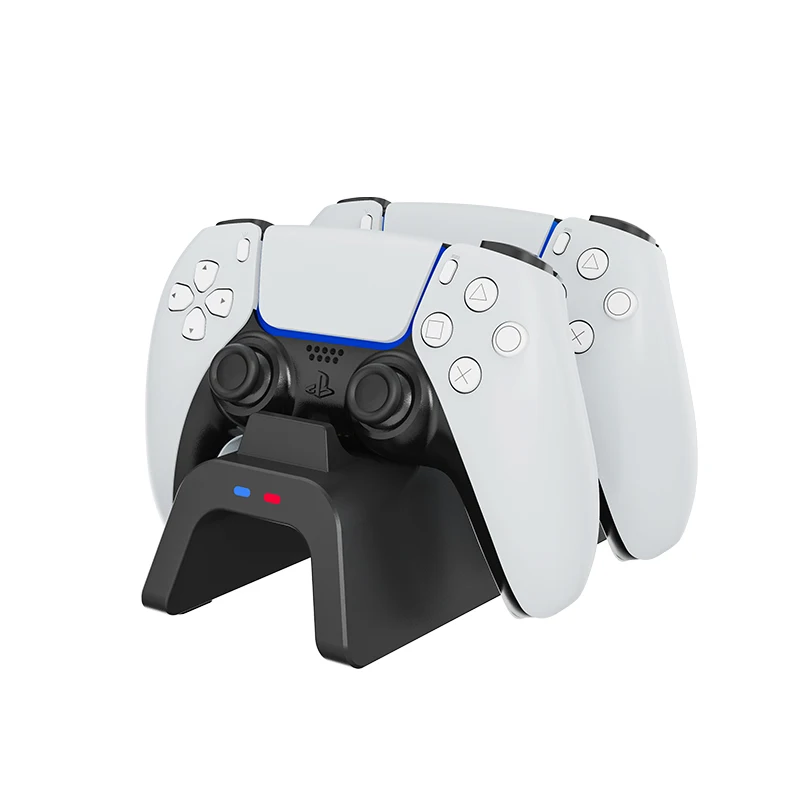 

Aolion New Quickly Charging Station For PS5 Controllers U-Shaped Slot Contact Two in One Charging Base for Playstation 5 Handle