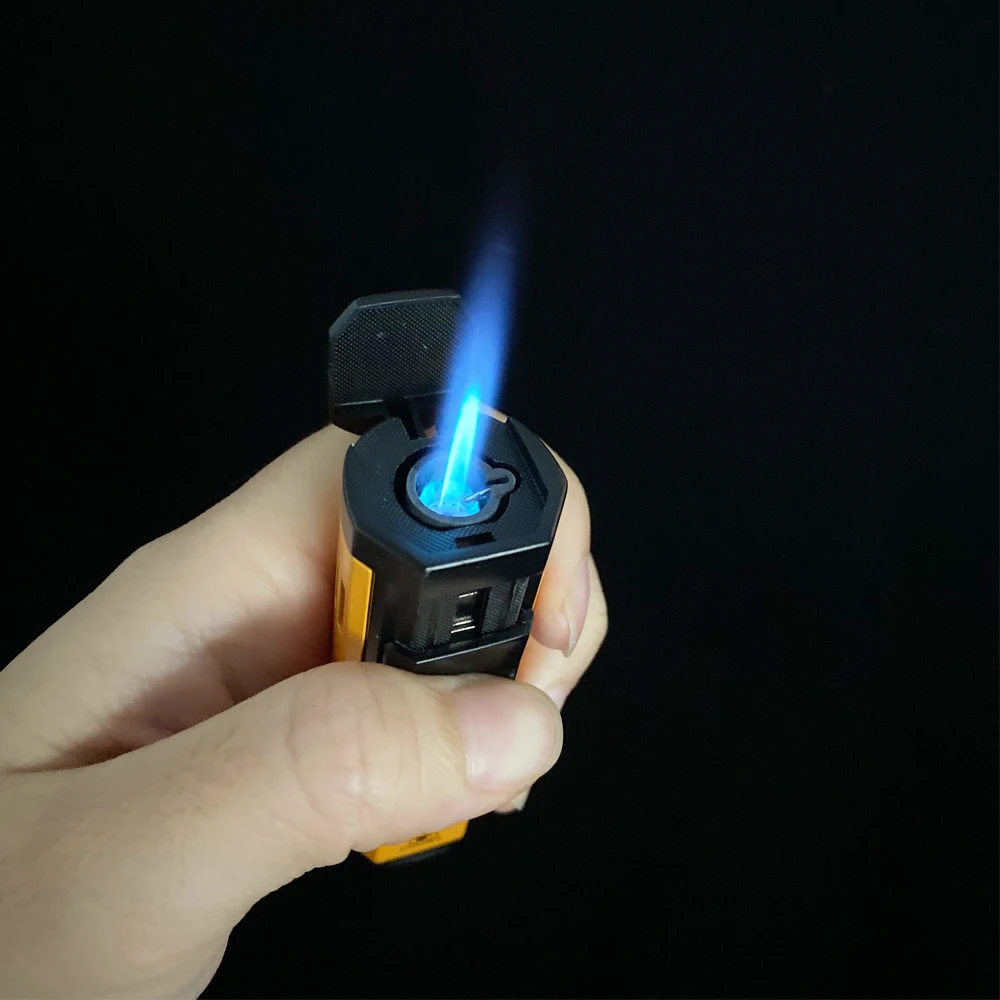 Набор зажигалок COHIBA для сигар ветрозащитфонарь газовая мини-зажигалка набор