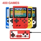 Консоль игровая портативная, 400 в 1, 8 бит, цветной ЖК-дисплей 3,0 дюйма, 400 встроенных игр с контроллером