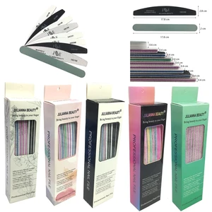 Пилка для ногтей, 80100150180240, профессиональная, с элегантной коробкой