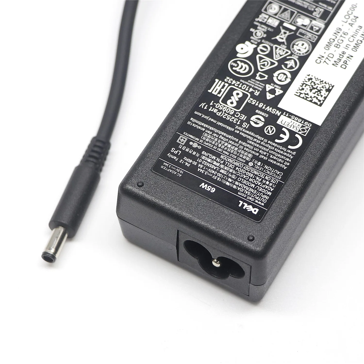 Оригинальный адаптер питания 65 Вт для ноутбука переменного тока зарядное