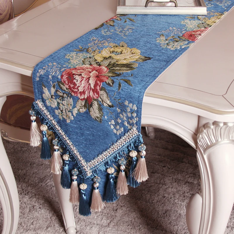 Роскошные утолщенные дорожки SBB из синели в пасторальном деревенском стиле