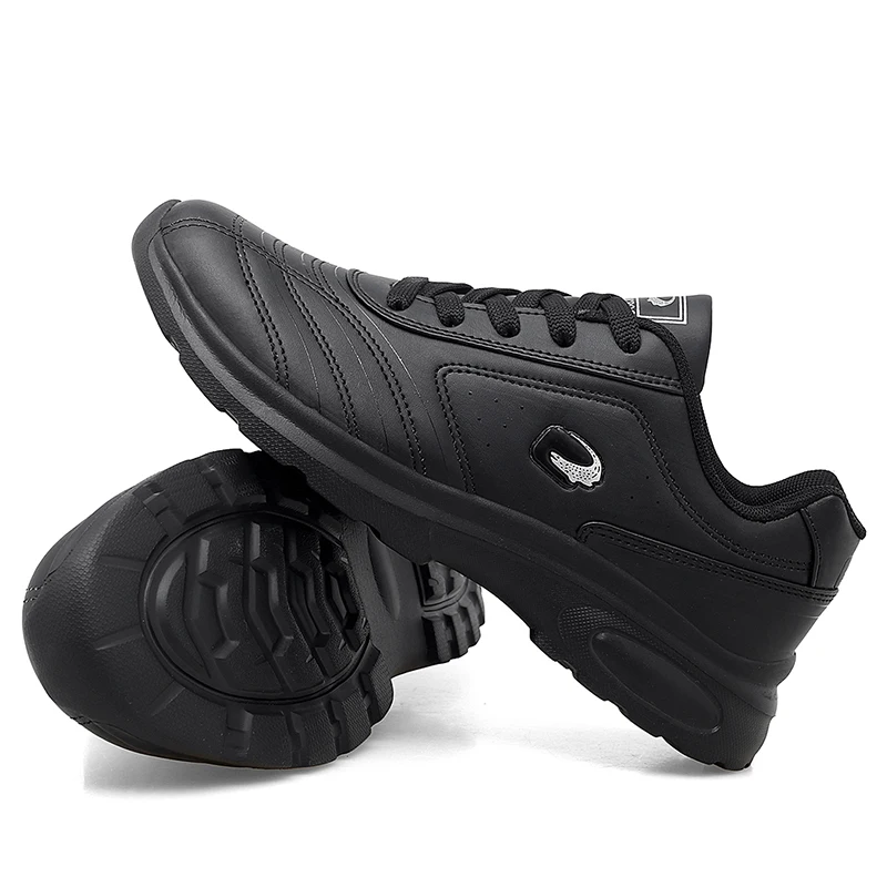 

2021 Waterproof Mens Golf Sneakers Black White Comfortable Golf Sport Shoes Brand Anti Slip Outdoor Spikeless Golf Shoes for Men