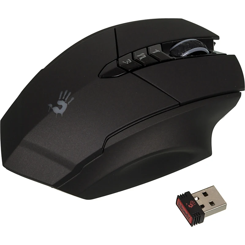 Мышь A4 Bloody R7/R70 черный оптическая (4000dpi) беспроводная USB2.0 игровая (7but)|Мыши| |