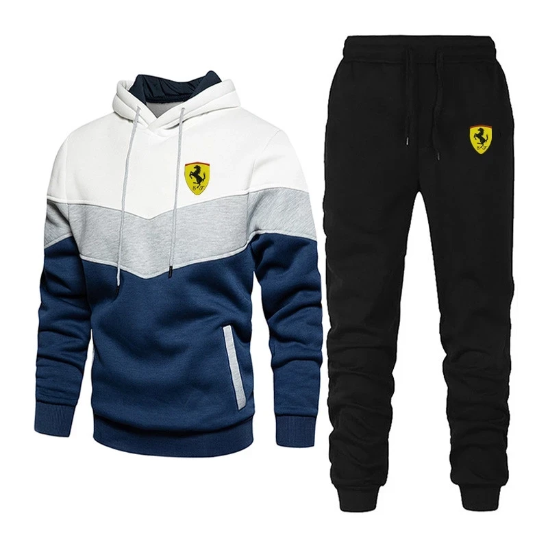 2021 брендовый Мужской Повседневный пуловер с логотипом автомобиля мужская осенне