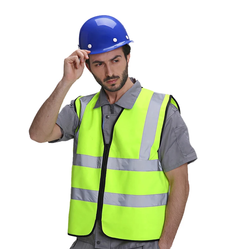 Безопасность светоотражающий жилет высокой видимости Hi Vis полосы Для мужчин