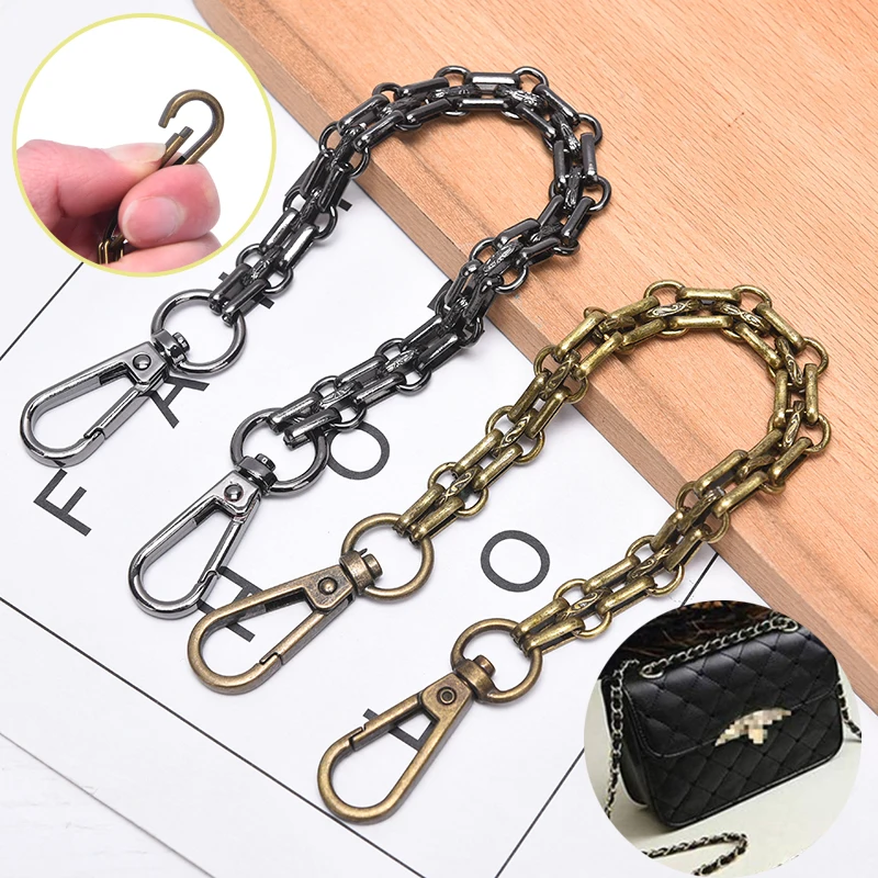 

1PCS Bags Chains Bags Belt Straps Metal Chain Strap Shoulder Cross Body Bag Replacement DIY Bag Parts Accessories