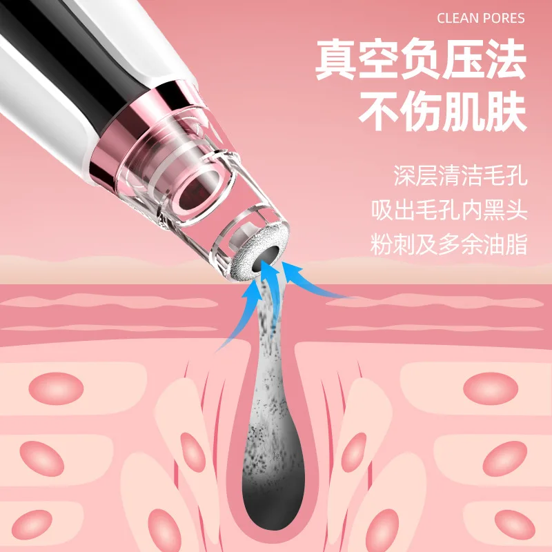 Новый стиль Электрический сосать черный полезный продукт для поры акне масло и