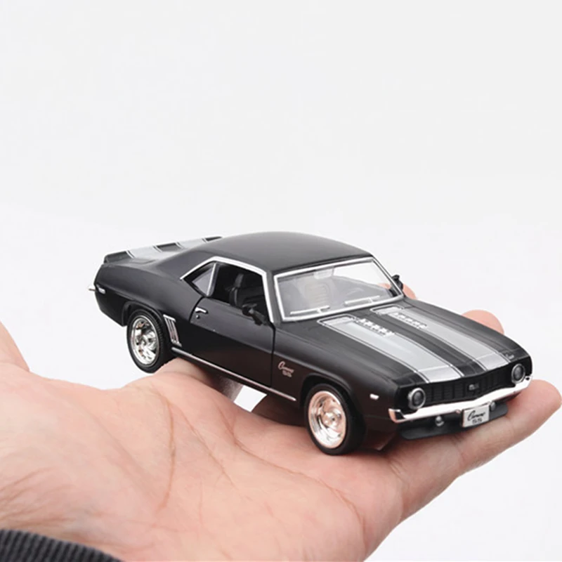 1:36 классический американский автомобиль Chevrolet Kemero коллекция SS 1969 Высококачественная модель автомобиля из эмуляционного сплава