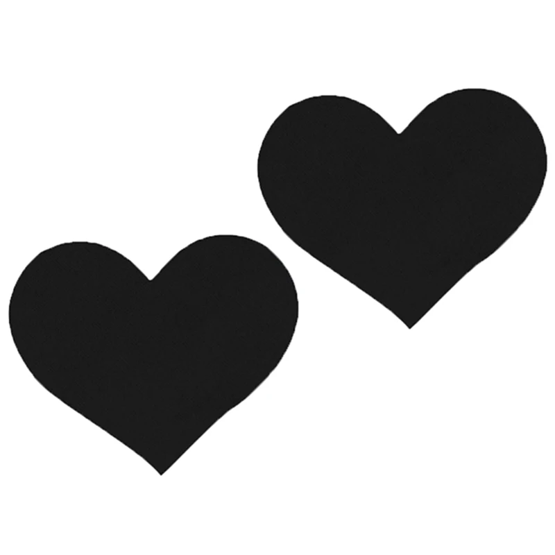 Одноразовые наклейки на соски для женщин 1 пара сосок в форме сердца | Женская