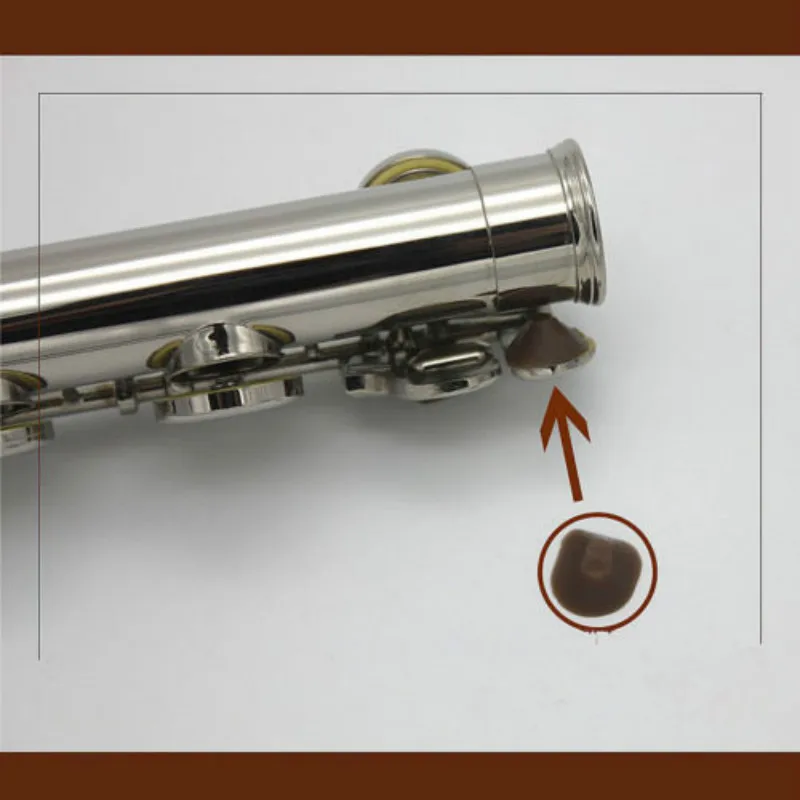 10 наборов принадлежностей для флейты коврик ключей бесшумный клей блок|Детали и