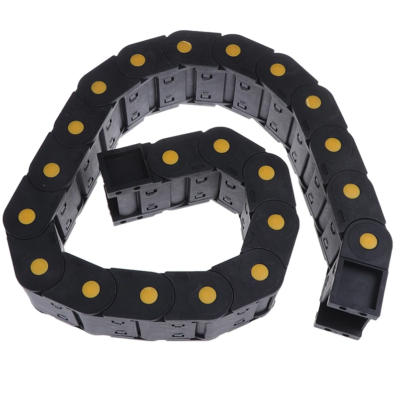 Cable Chain Semi-Enclosed Wire Transmission Carrier Plastic Drag Towline For 3D Printer CNC Engraving Machine 15-50mm