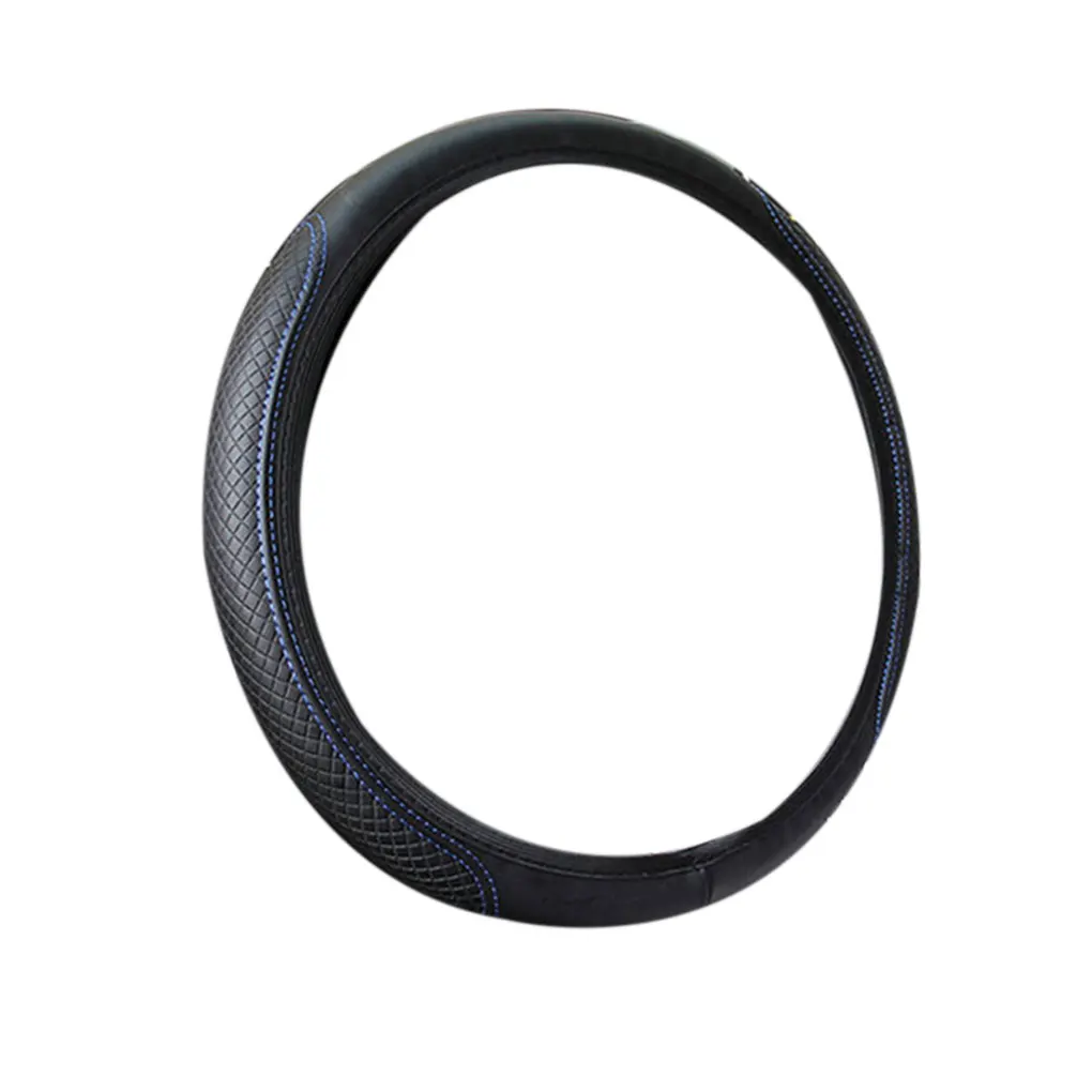 Чехол рулевого колеса автомобиля из волоконной кожи противоскользящий чехол с